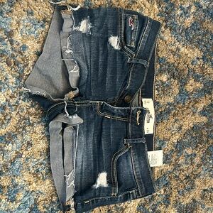 Hollister jean shorts